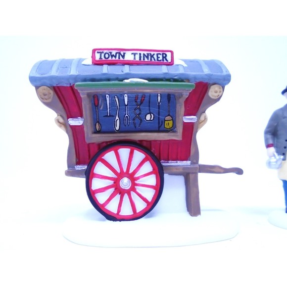Heritage Village Collection Dept. 56 "Town Tinker" #5646-4 Set of 2 - Picture 2 of 14